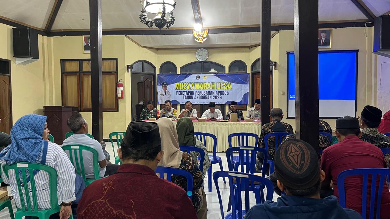 Musyawarah Desa Perubahan Anggaran Pendapatan dan Belanja Desa (APBDes-P)