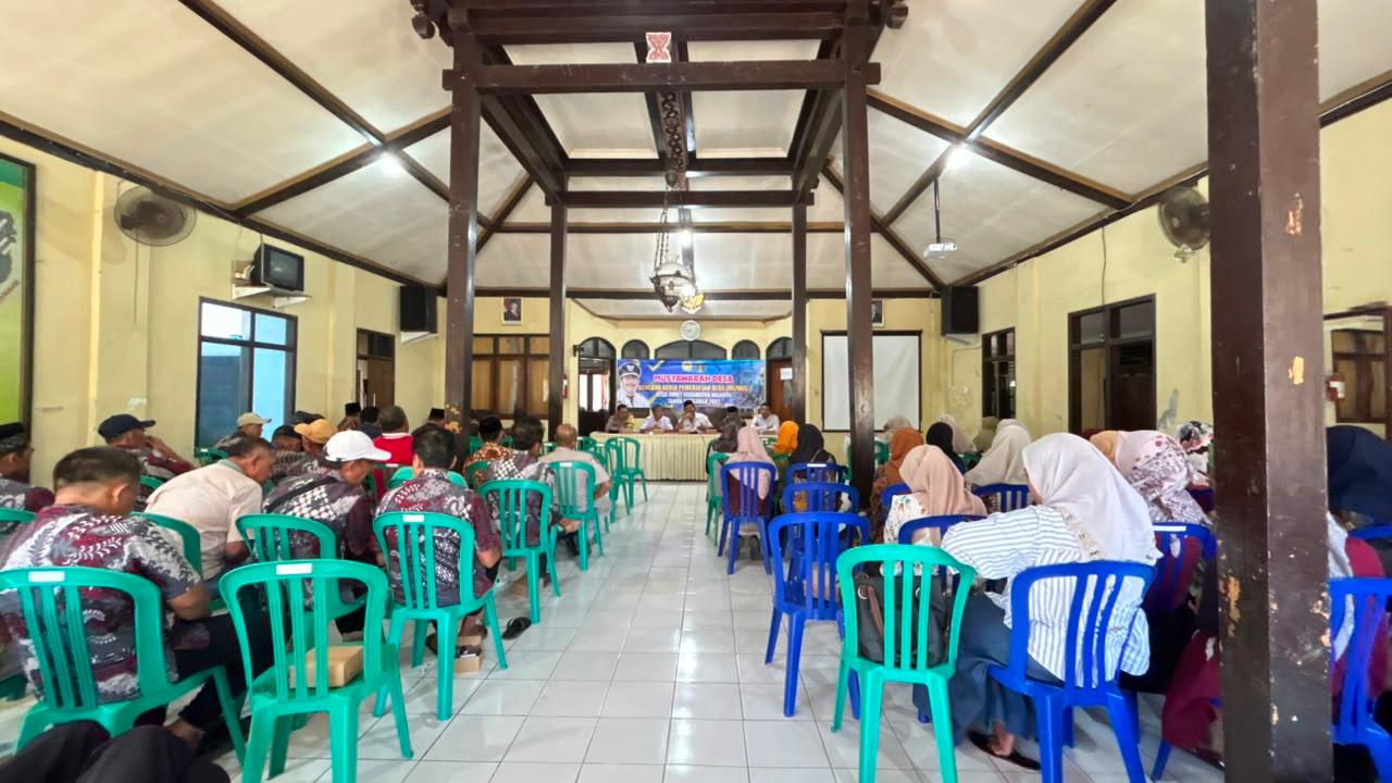 Musyawarah Desa Rencana Kerja Pemerintahan Desa